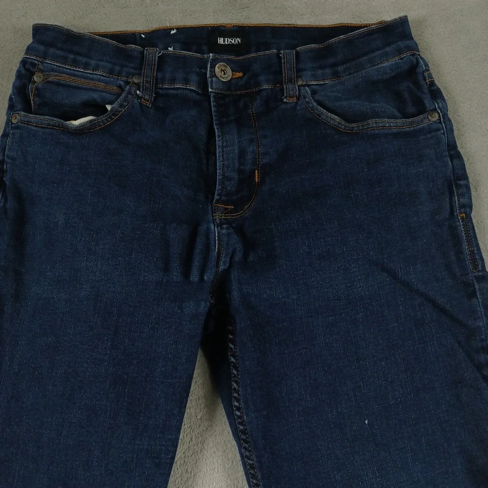 Hudson Jeans Mens 32x29 Blue Denim Ace‎ SKinny Preppy Modern Casual